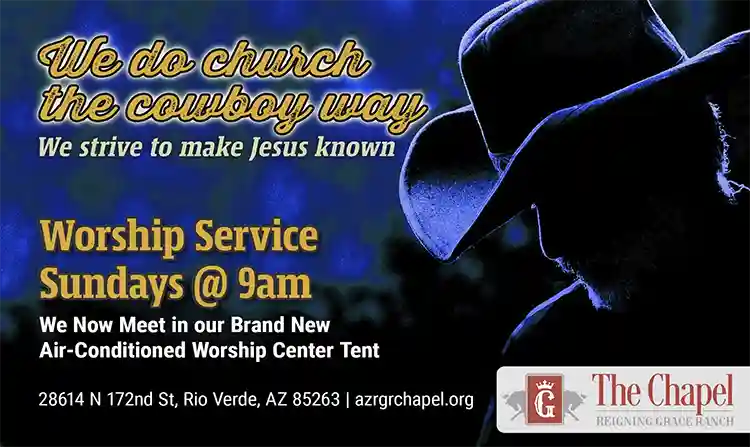 Cowboy Church in Rio Verde, Arizona
